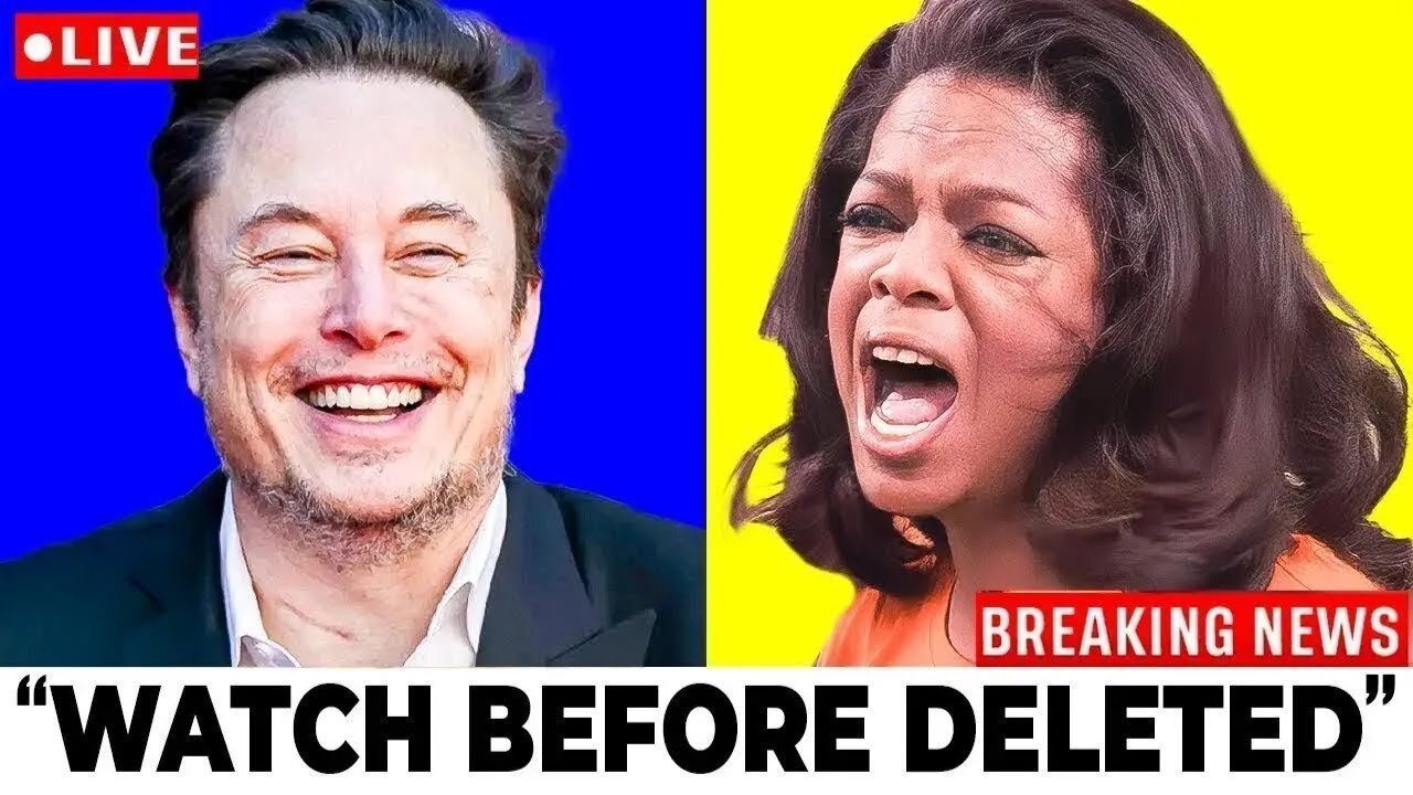 Elon Musk HUMILIATES Oprah Winfrey Live On TV & She THROWS a TANTRUM Fit - Dec 2024