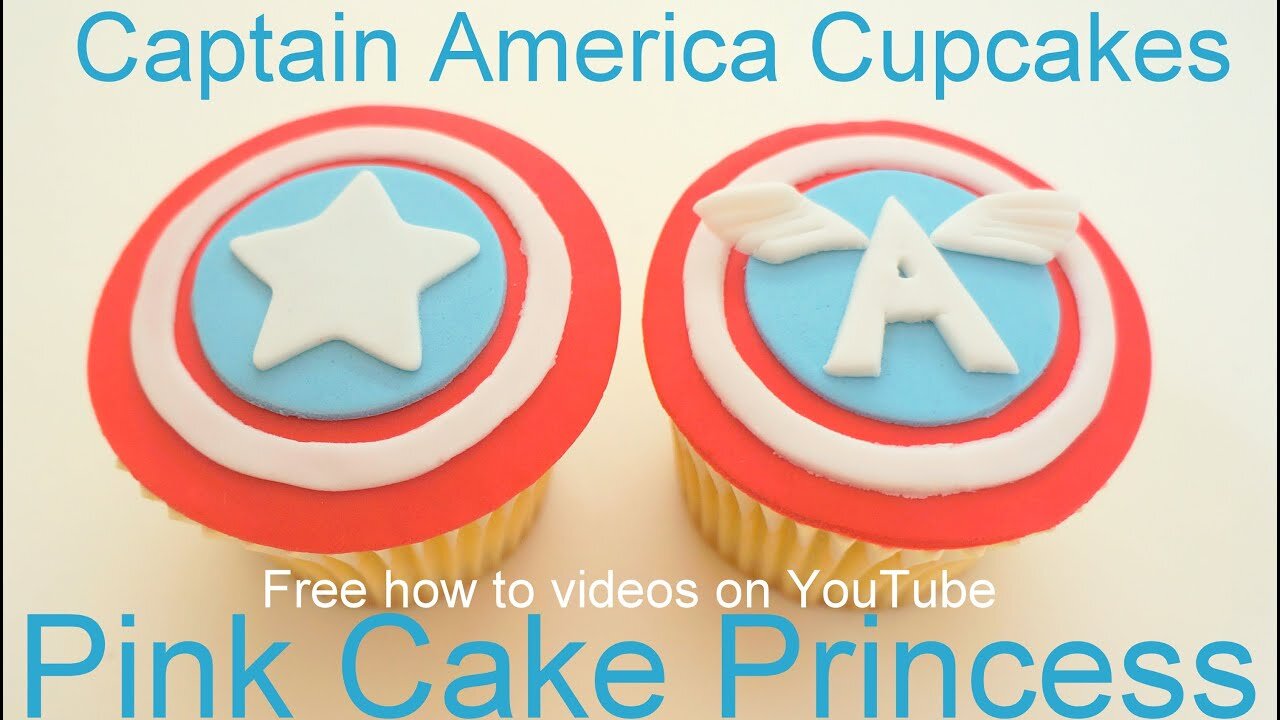 Copycat Recipes Captain America Cupcakes - How to Make Captain America Cupcakes Cook Recipes food