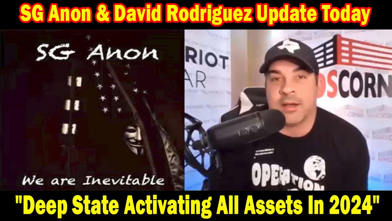 SG Anon Update Today Feb 2: "Deep State Activating All Assets In 2024"