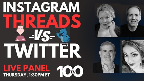 Instagram Threads: Twitter Killer or Data Invader? | 100TV Panel