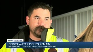 LIVE with the Beggs mayor about the ongoing water issues