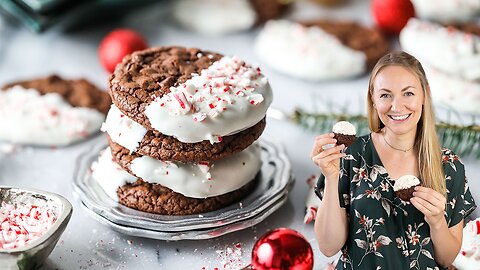 Peppermint Bark Cookies