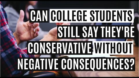 Is it safe to be conservative on campus today?