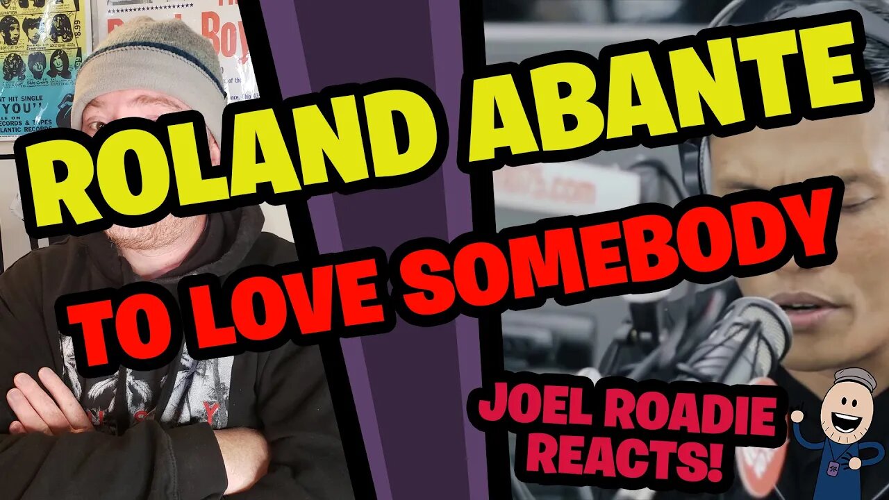 Roland Abante | To Love Somebody (Michael Bolton) Wish Bus - Roadie Reacts