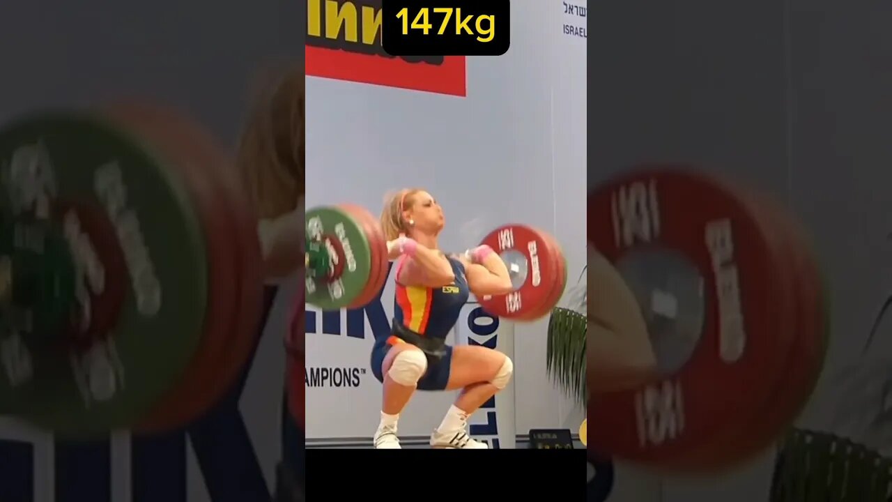 Lydia Valentin 🇪🇸 | 147kg Clean & Jerk