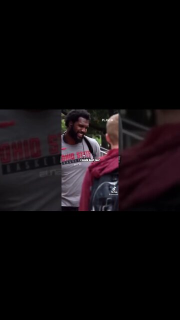 GRANDMA BEATS BASKETBALL PLAYER😳