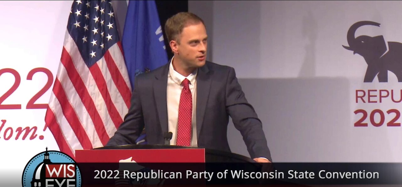 The Republican Party of Wisconsin State Convention 2022 – Jonathan Wichmann’s Speech