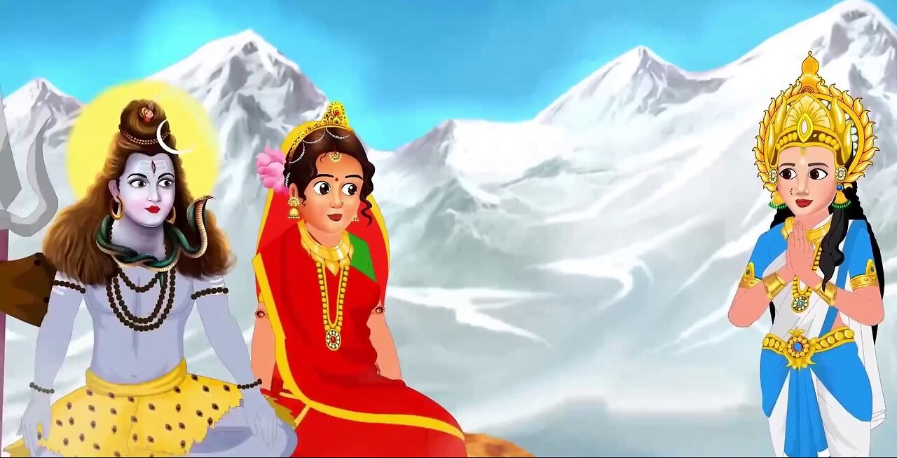 गंगा माँ की महिमा--ganga maa ki mahima || hindi cartoon ||