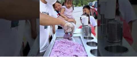 Ice Cream - Street Ice Cream Rolls - Dondurma -
