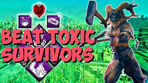 Tea-bagging Survivor Vs Huntress - Dead By Daylight