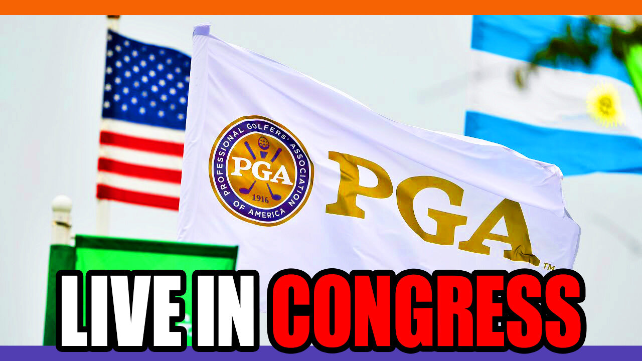 🔴LIVE: The PGA Testifies Live In Congress Over Merger With LIV Golf 🟠⚪🟣