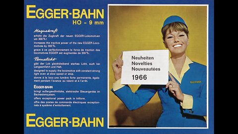 Egger Bahn Katalog von 1966