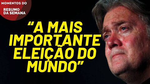 Steve Bannon e as eleições no Brasil | Momentos