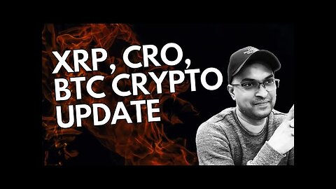 Xrp, Cro, BTC market update with 0xfiles Live