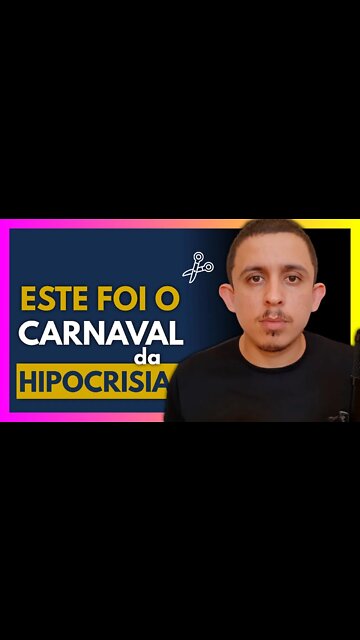 O CARNAVAL 2022 é um retrato da decadência de nossa SOCIEDADE #Shorts