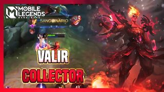 QUANTO CUSTA A SKIN LEGEND DO VALIR | VALIR LEGEND SKIN GAMEPLAY | Mobile Legends