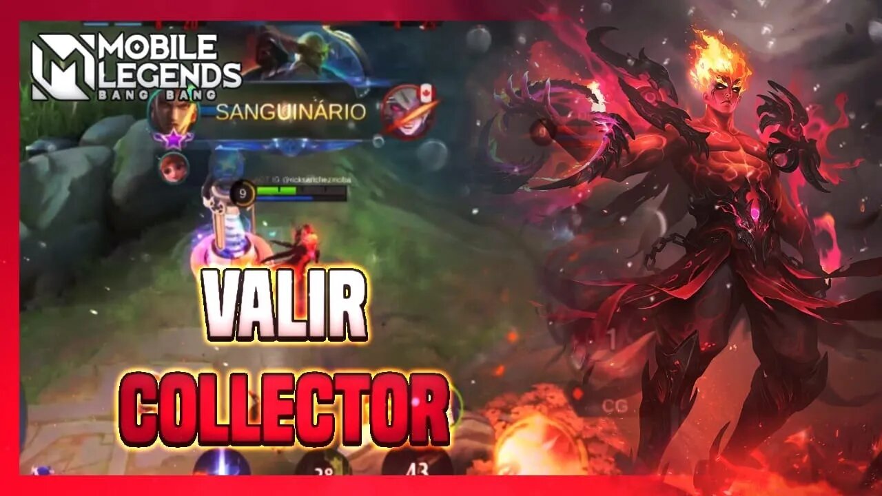 QUANTO CUSTA A SKIN LEGEND DO VALIR | VALIR LEGEND SKIN GAMEPLAY | Mobile Legends