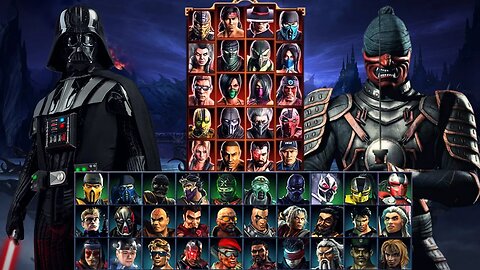 Mortal Kombat 9 - Expert Tag Ladder (Darth Vader And Kenshi) - Gameplay @(1080p)