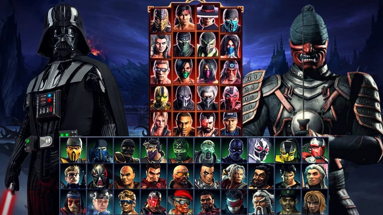 Mortal Kombat 9 - Expert Tag Ladder (Darth Vader And Kenshi) - Gameplay @(1080p)