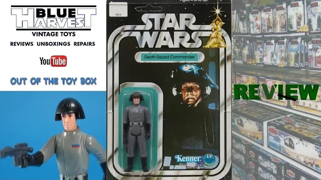 STAR WARS VINTAGE ACTION FIGURE REVIEW: DEATH SQUAD COMMANDER