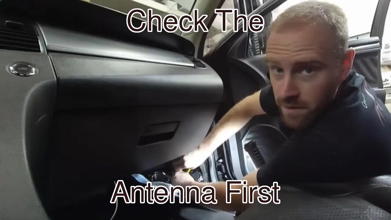 How To Check Ford Taurus SHO Antenna (connector Location's)