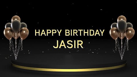 Wish you a very Happy Birthday Jasir