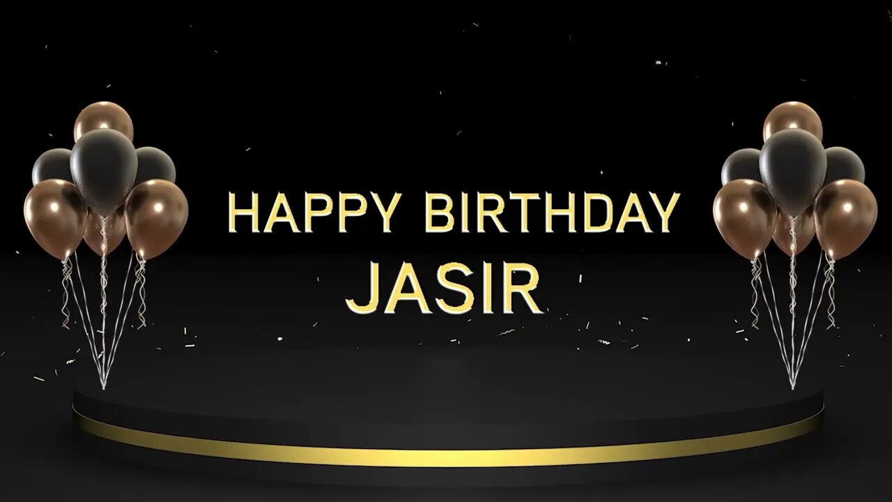 Wish you a very Happy Birthday Jasir