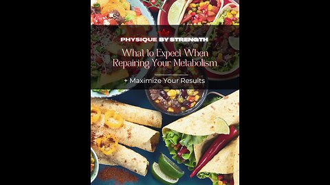 What to Expect When Repairing Your Metabolism