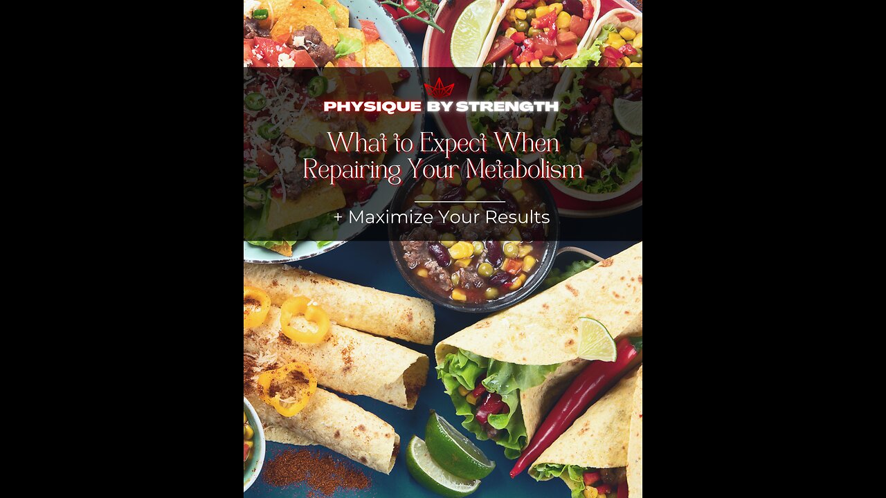 What to Expect When Repairing Your Metabolism