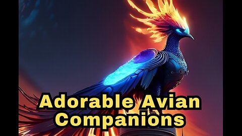 "Adorable Avian Companions: A Heartwarming Compilation of Sweet Birds and Cute Creatures!"