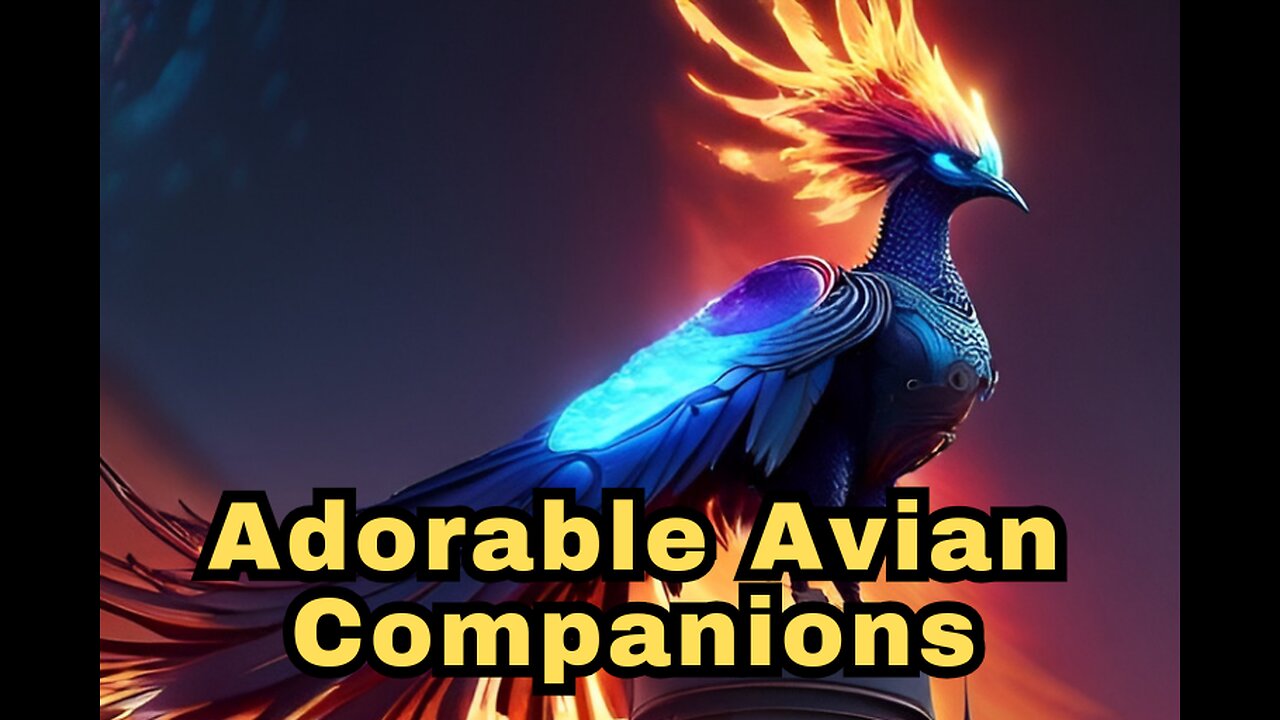 "Adorable Avian Companions: A Heartwarming Compilation of Sweet Birds and Cute Creatures!"