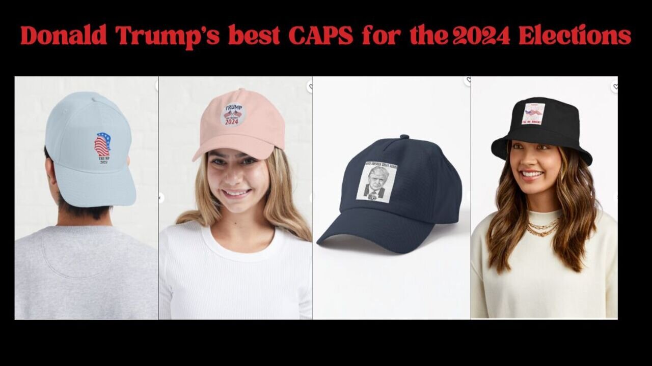 Hat and Shirts Trump Elections 2024