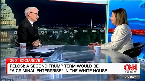 Pelosi - A Second Trump Term Would Be a Criminal Enterprise In The WH - HaloRock