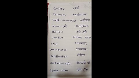 English Speaking Course for beginners Day 6# Mangla garg