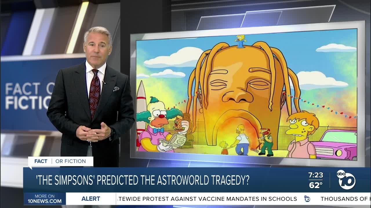 Fact or Fiction: Simpsons predicted Astroworld tragedy?