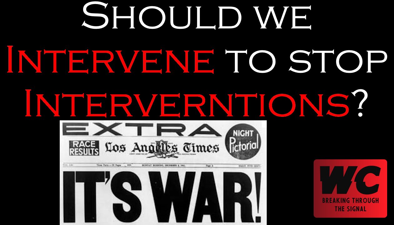 Should we Intervene to Stop Interventions?