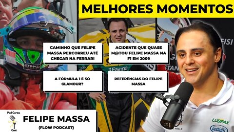 MELHORES MOMENTOS FELIPE MASSA - Flow Podcast