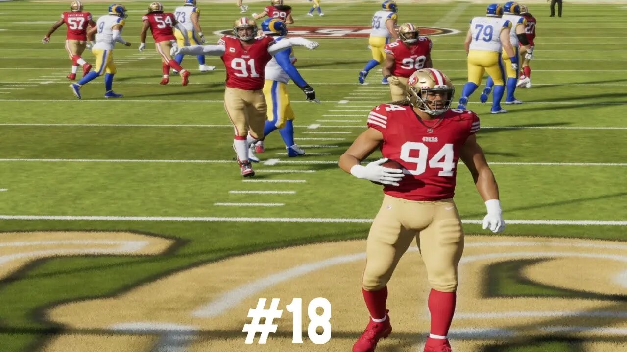 Madden 24 Rams vs 49ers CPU vs CPU