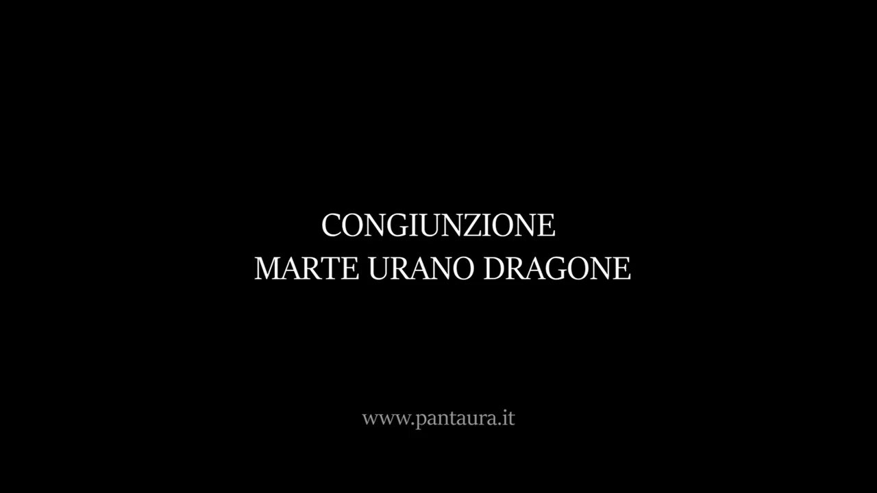 CONGIUNZIONE MARTE URANO E DRAGONE