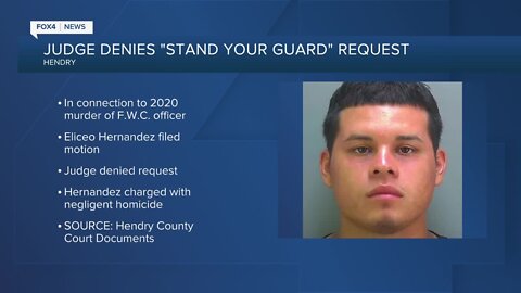 Man accused of killing FWC officer can't use 'Stand Your Ground' defense