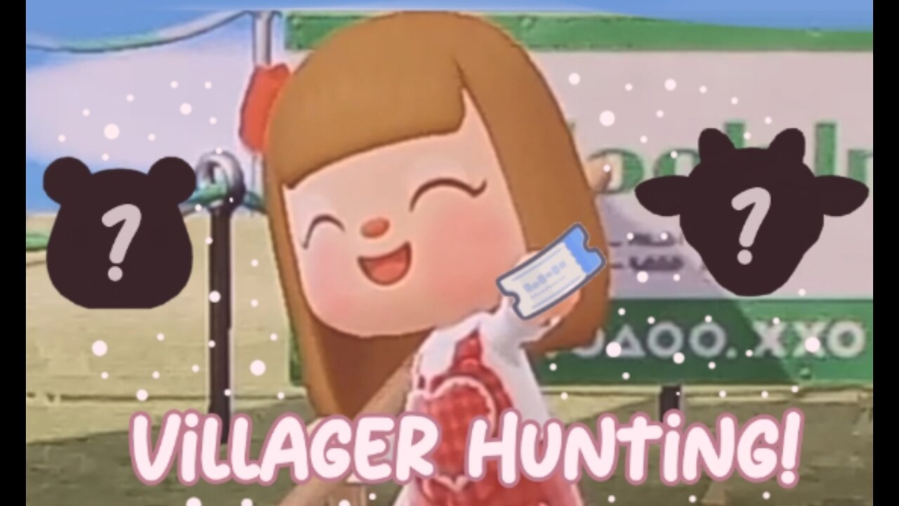 VILLAGER HUNTING FOR 3 STARS // ACNH // ANIMAL CROSSING NEW HORIZONS