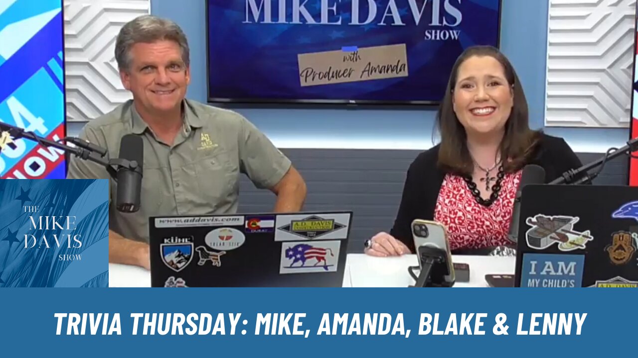 Join Mike Davis, Amanda, Blake Blevins, and Lenny Remo for Trivia Thursday