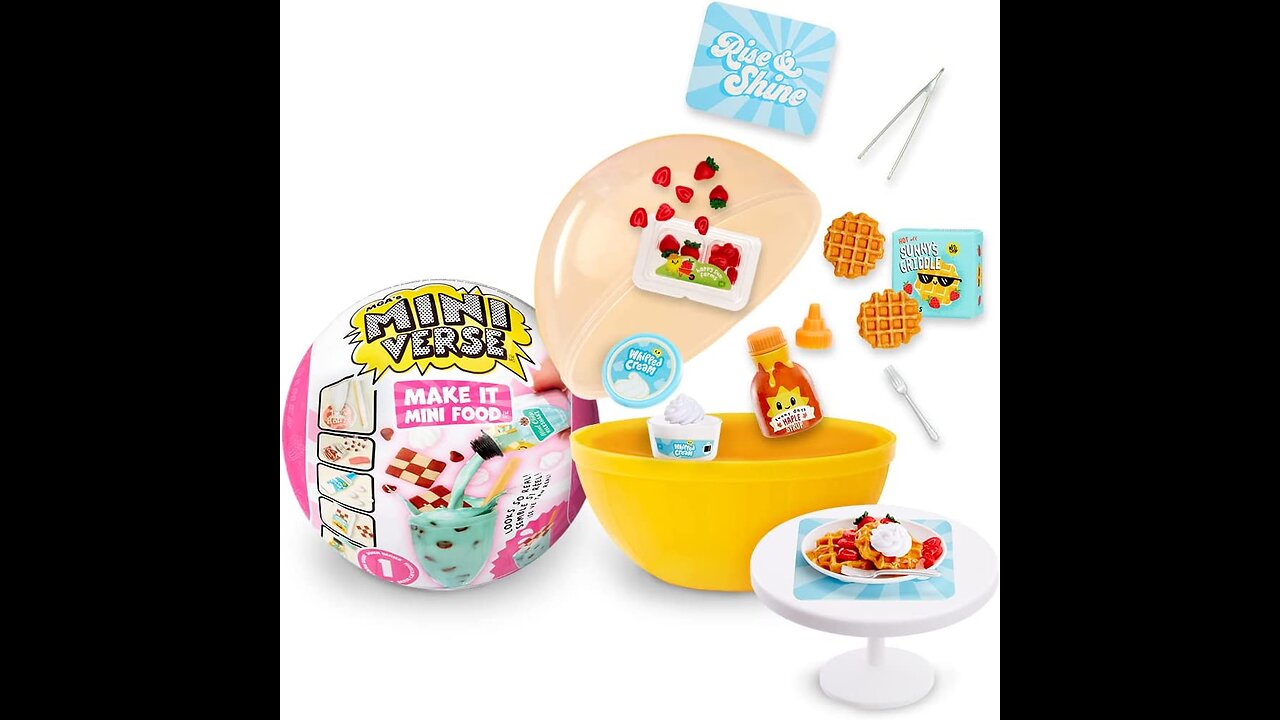 MGA's Miniverse Make It Mini Food Diner Series 1 Minis