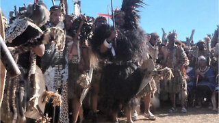 King Misuzulu Performs Ukungena Esibayeni Ritual