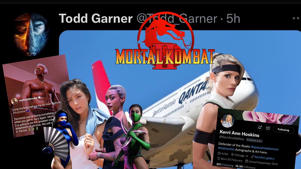Mortal Kombat 2 Officially Begins Filming Now Todd Garner Is Off To Australia & More