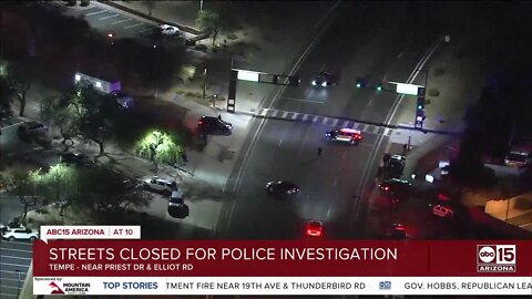 Tempe police investigate incident near Elliot Road and Priest Drive