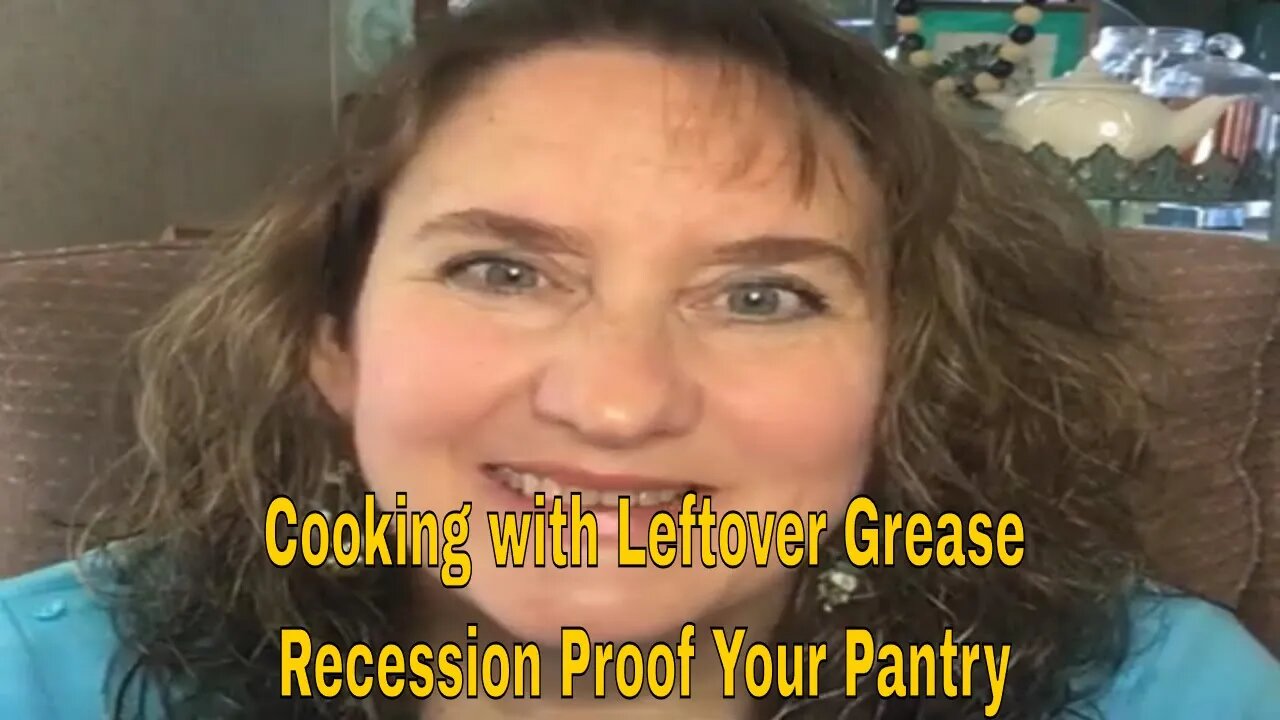 Cooking with Leftover Grease - Recession Proof Your Pantry , Inflation Dinner