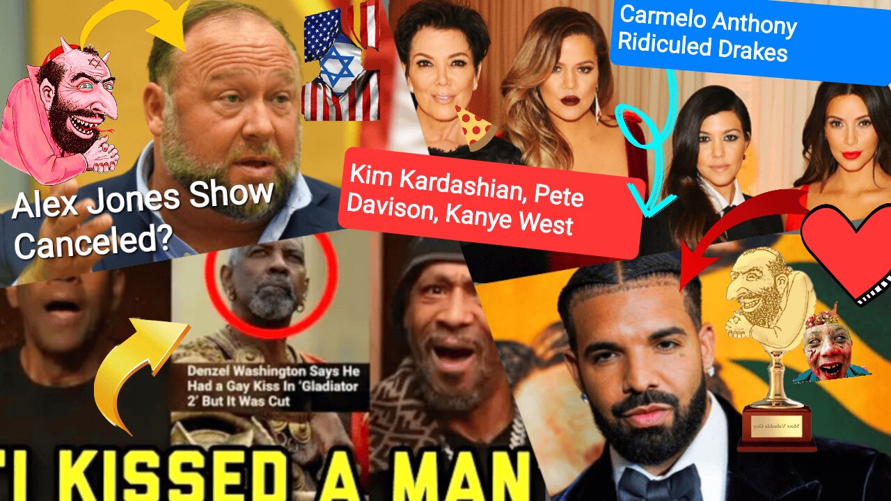 News Alex Jones Biden Trump Diddy Drake Denzel Washington Kardashian Kanye JAY-Z Celebrity Gossip