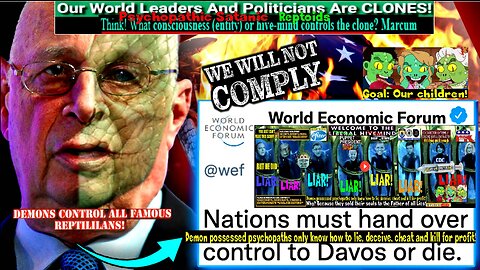 Klaus Schwab Hails Arrival of 'New World Order' As WEF Seizes Control of Nations