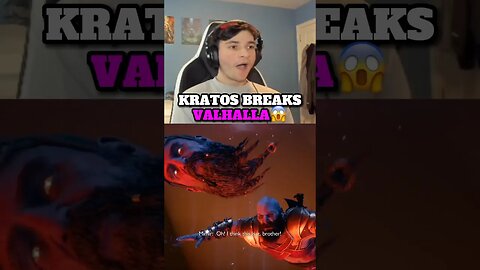 Kratos Sacrifices Mimir & Breaks Valhalla😱